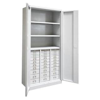 ADB Schubladenschrank SLS; 36 Schubladen;3Böden ;RAL70