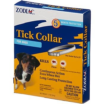 Zodiac Tick Collar for Dogs - 5 Month