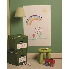 Whiteboard Wall Sticker - Large Removable and Repositionable