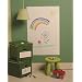 Whiteboard Wall Sticker - Large Removable and Repositionable