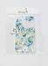 iPhone 6/6S Case,Blingy's® High Quality Floral Pattern Transparent Clear Flexible Soft Slim Rubber TPU Case-Retail Packaging (Blue Petals)