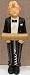 Butler Cork Screw Opener-Looks To Be Hand Painted-Great Detail-8.5 Inches High, Holding Wood Handle Cork Screw, Comes in picture box.