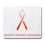 Aplastic Anemia Awareness Ribbon Mouse Pad