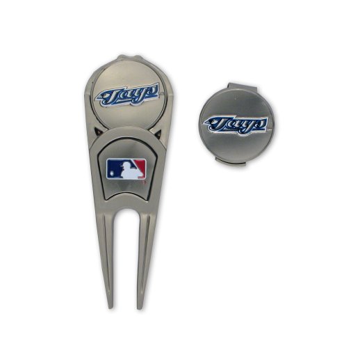 Toronto Blue Jays Ball Mark Repair Tool & Hat Clip Combo