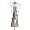 Giuseppe Zanotti Women's E80505 High Heel Open Toe Lace Up Gladiator,Black -White,36 EU (US Women's 6 M)
