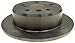 ACDelco Silver 18A470A Rear Disc Brake Rotor
