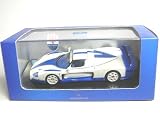 【ixo/イクソ】1/43 マセラティ MC12R 2005年エッセンモーターショー ホワイト/ブルー