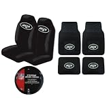 A Set of 4 NFL Universal Fit Front All-Weather Floor Mats and A Set of 2 Universal...
