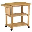Winsome Wood Utility Cart in Natural Finish By Winsome Furniture