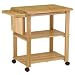 Winsome Wood Utility Cart, Natural