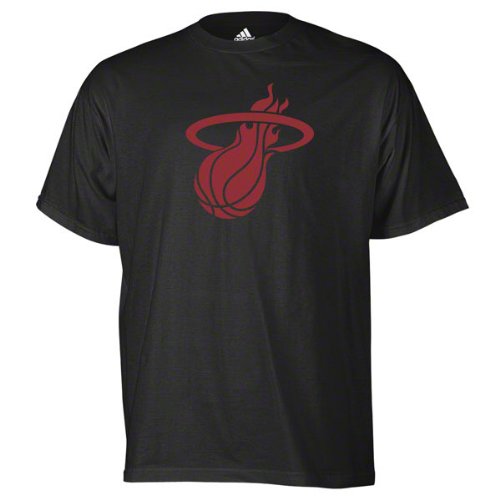 NBA Men's Miami Heat LeBron James Black Nickname Tee Shirt (Black, Medium)