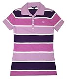 Tommy Hilfiger Women Striped Logo Polo T-Shirt