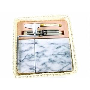 Laguiole Foie Gras Cutting and serving set in gift basket 7 piece set by Laguiole