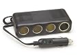 12V, 4 Outlet Platinum Series Cigarette Lighter Adapter with 30