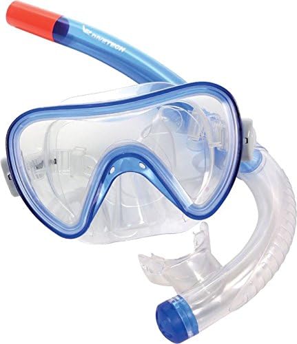 Divetech Atlantis Youths Mask &amp; Snorkel - Blue