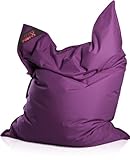 Magma Heimtex Sitzsack BIG FOOT SCUBA - OUTDOOR (Aubergine)