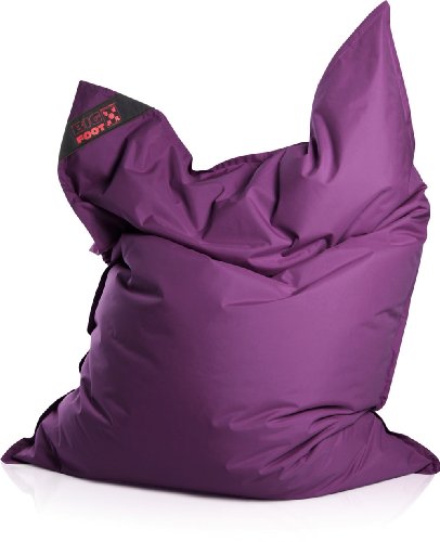 Magma Heimtex Sitzsack BIG FOOT SCUBA - OUTDOOR (Aubergine)