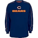 Chicago Bears Navy Close Look Heavyweight Long Sleeve Shirt