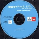Impulse Physik - Neubearbeitung - L&ouml;sungen auf CD-ROM 9./10 - Schuljahr - Ausgabe f&uuml;r Niedersachsen G8 - Klett