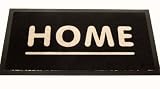 Produkt-Bild: Fu&szlig;matte Trend Design Home schwarz - beige waschbar 39 x 75 cm