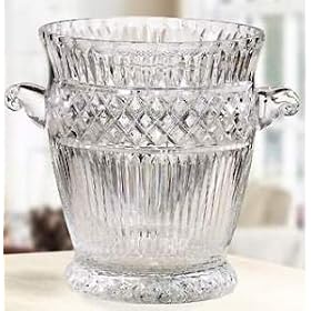 ESTATE CRYSTAL CHAMPAGNE BUCKET - ESTATE COLLECTION 24% LEAD CRYSTAL CHAMPAGNE BUCKET by Jaf Gifts