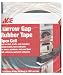 5 each: Ace Premium Open Cell Black Narrow Gap Rubber Tape (366/ACE)