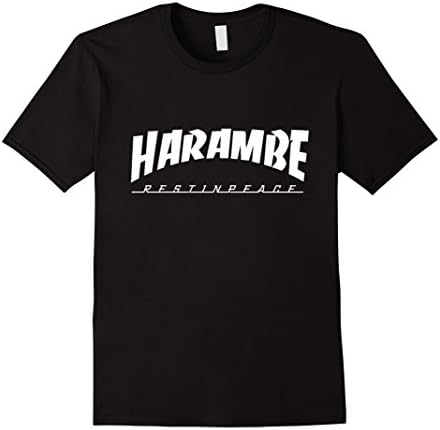 Men's HARAMBE VINTAGE COLLECTION T-Shirt XL Black