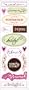 Fiskars 01-004538 Heidi Grace Forever Love Epoxy Words Stickers