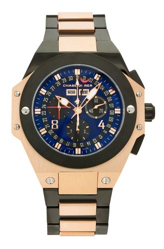 Buy Chase-Durer Mens Conquest Chronograph Special Edition No. 2 18K Rose Gold-Plated Watch... by Chase Durer