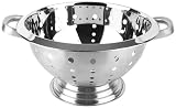 Roscan Stainless Steel 5 Quart Colander, Duo Finish