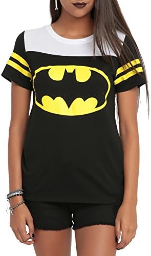 DC Comics Batman Gotham City Girls Hockey T-Shirt 3XL Size : XXX-Large