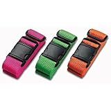 Lewis N. Clark Travel Products Neon Luggage Belt