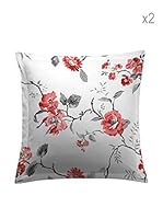 Leitmotive Dos Fundas De Cojín Deborah (Coral)