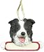 Santa's Pals Border Collie Ornament