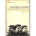 Leonard Cohen Selected Poems 1956 - 1968 book cover