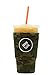 Sok It Java Sok Iced Coffee & Cold Soda Insulated Neoprene Cup Sleeve (Green Camo, Large: 30-32oz)