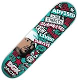 DGK Fallen - Jack Curtin Skateboard Deck - 7.56 in. x 31.0 in.