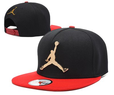 Iee- New Arrive Fashion Golden Metal Michael Jordan Snapback Hats Baseball Ca...