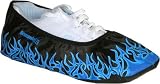 Brunswick Blitz Shoe Covers Blue Flames