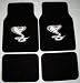 Viper Snake Silver Front & Rear Carpet Car Truck SUV Floor Mats