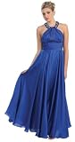 Prom Halter Dress New Elegant Long Gown #780 (6, Royal Blue)