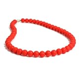 Chewbeads Jane Necklace - Cherry Red