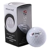 Wilson Staff Zip Golf Ball - 2 Ball Pack - White