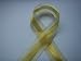 Yellow Organza and Satin Ribbon 1.5