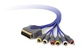 Techlink WiresNX - Scart Plug To 6 x Phono Plugs - 1.5m