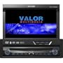 Valor ITS-703W Single Din AM/FM/DVD Receiver with 7-Inch Touch Screen Monitor