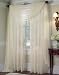 Platinum Voile High Twist Sheer Window Curtain Panel
