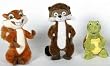 Over the Hedge Set of 3 Plush Toys Hammy, R.J.,and Verne