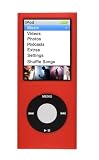 LOGIC3 Silicone Case for iPod Nano 4th Gen - Red