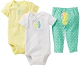 Carter's 3-Piec ... it and Pant Set - 3M